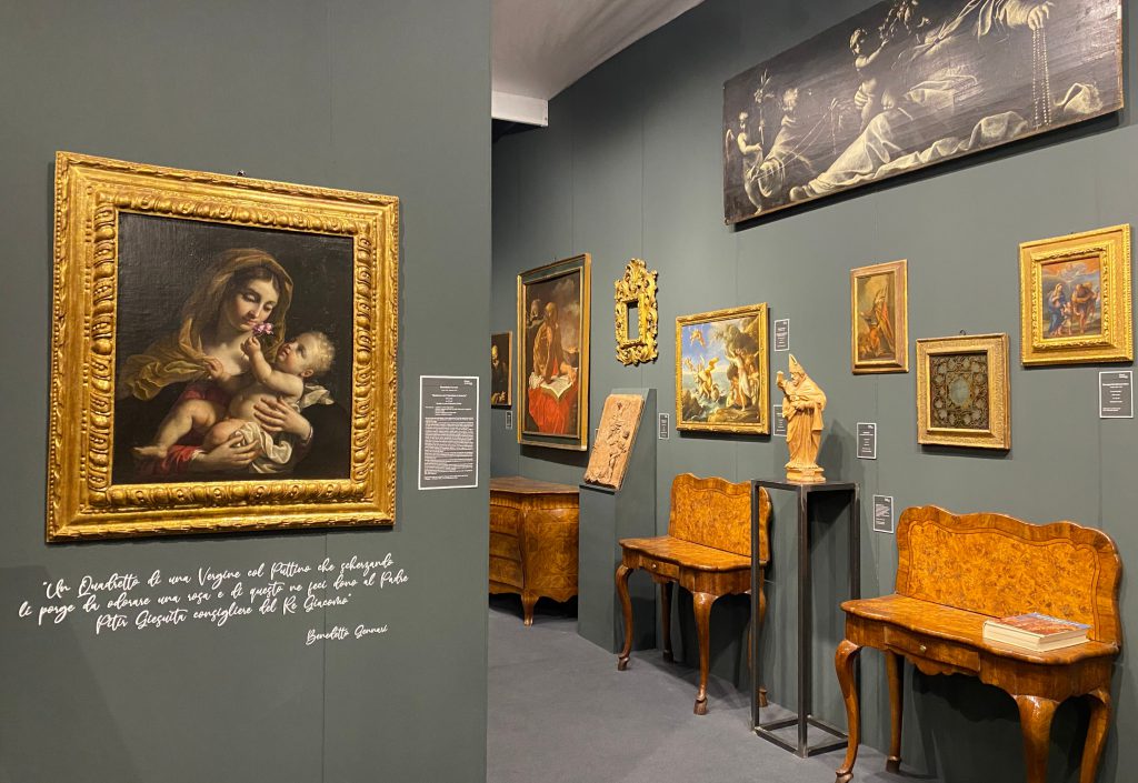 GIUSTI ANTICHITA’: PROTAGONISTA DI MODENANTIQUARIA FIN DALLA PRIMA EDIZIONE! DALLA CORTE DEGLI STUART A MODENANTIQUARIA: in esposizione l’aristocratico dipinto di BENEDETTO GENNARI!